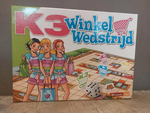 K3 winkelwedstrijd spel, Hobby en Vrije tijd, Gezelschapsspellen | Kaartspellen, Zo goed als nieuw, Ophalen of Verzenden