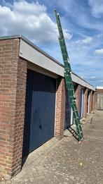 Uitschuifbare Ladder 3x9 treden, Doe-het-zelf en Verbouw, Ladders en Trappen, Gebruikt, Ophalen of Verzenden, Ladder, Opvouwbaar of Inschuifbaar