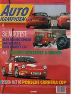 Autokampioen 8 1990 : Mazda MX5 - Alfa Romeo Spider - Saab, Boeken, Gelezen, Algemeen, Ophalen of Verzenden, Autokampioen