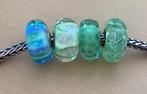 Trollbeads Groen, Sieraden, Tassen en Uiterlijk, Bedels, Ophalen of Verzenden, Nieuw, Glas of Kristal, Trollbeads