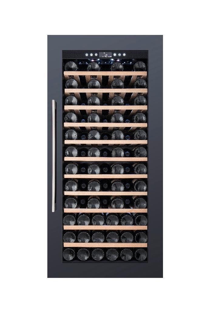 Temptech OBI124SB wijnkoelkast 81 flessen, Witgoed en Apparatuur, Koelkasten en IJskasten, Nieuw, Zonder vriesvak, Minder dan 75 liter