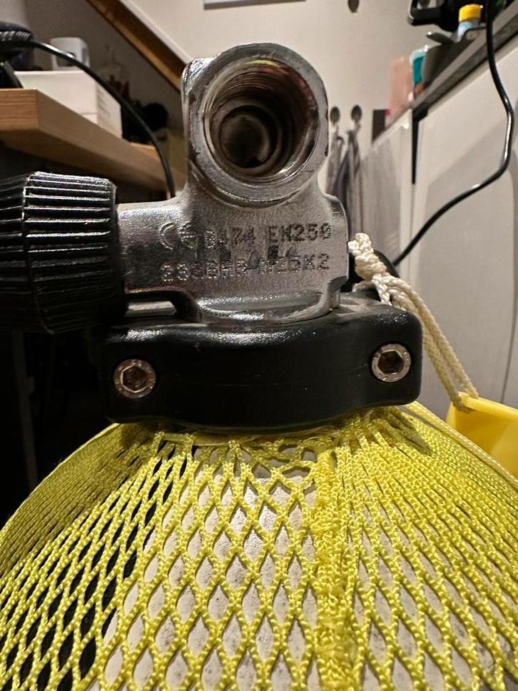 Te koop: Duikfles 12 liter – 232 bar, Watersport en Boten, Duiken, Gebruikt, Duikfles, Ophalen