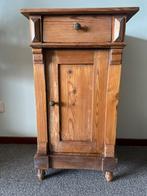 Antiek nachtkastje, Ophalen, Gebruikt, Hout, Minder dan 45 cm
