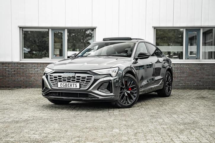 Audi Q8 Sportback e-tron 55 quattro S Edition 115 kWh, Auto's, Audi, Bedrijf, Te koop, Q8 e-tron, 360° camera, 4x4, ABS, Achteruitrijcamera