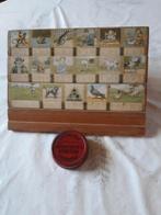 Oud leesplankje met letterdoosje bieden, Ophalen of Verzenden, Gebruikt, Poppenhuis