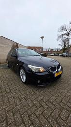BMW 5-Serie 3.0 D 535 Touring AUT 2005 Blauw, Auto's, Automaat, 1730 kg, Achterwielaandrijving, 2993 cc