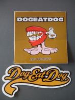 Dog Eat Dog 2 stickers, Zo goed als nieuw, Verzenden