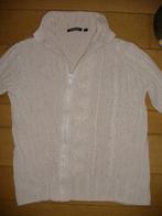 DKNY vest ecru kabel maat L, Kleding | Dames, Truien en Vesten, Maat 38/40 (M), Beige, DKNY, Ophalen of Verzenden