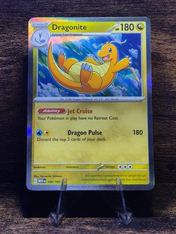 Dragonite 149/165 Holo - 151 beschikbaar voor biedingen