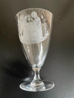 Groot glas kristal. Souvenir premiere communion Communieglas, Ophalen, Zo goed als nieuw