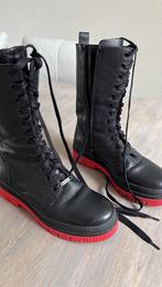 Nikkie laarzen maat 36, Ophalen of Verzenden, Zo goed als nieuw, Zwart