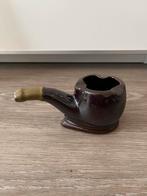 Vintage Pijp Asbak, Ophalen, Overige materialen, Gebruikt, Bruin
