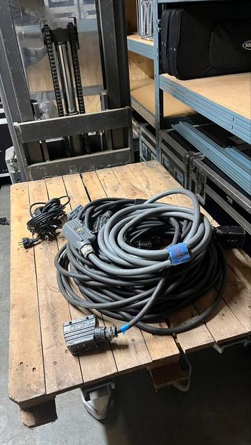 Harting stroom set 16p | 5 en 15 meter kabels beschikbaar voor biedingen