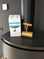 4 Bronzen Railspots - Nieuwstaat - Voor 1-Fase Rail, Ophalen of Verzenden, Zo goed als nieuw, Metaal of Aluminium, Plafondspot of Wandspot