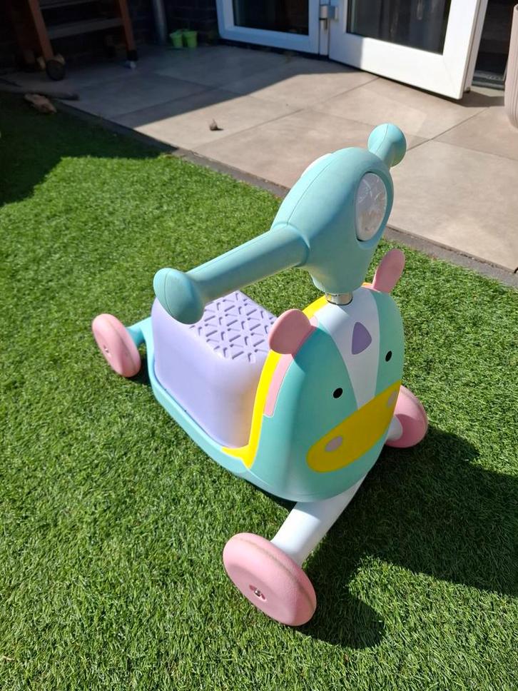 Skip Hop 3-in-1 Loop Step Eenhoorn, Kinderen en Baby's, Speelgoed | Buiten | Voertuigen en Loopfietsen, Gebruikt, Loopfiets, Ophalen