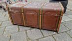 Scheepskist brocante hutkoffer, Ophalen, Gebruikt