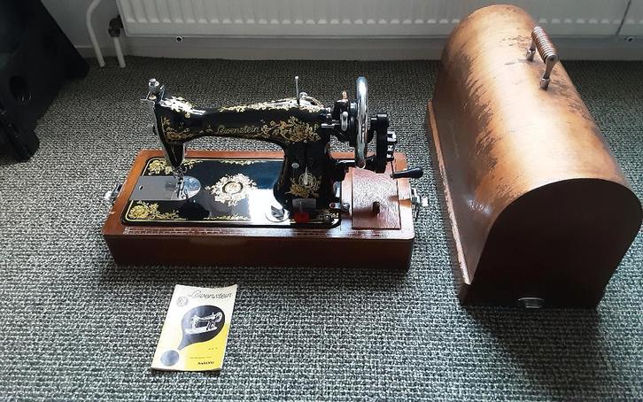 handnaaimachine Lewenstein tafelmodel, Antiek en Kunst, Curiosa en Brocante, Ophalen of Verzenden