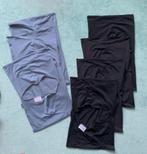 7x Rekbare textiel boekenkaft A4 DRESZ zwart grijs elastisch, Ophalen of Verzenden, Gebruikt