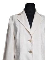 Hugo Boss zijde en katoen blazer, Kleding | Dames, Maat 38/40 (M), Beige, Ophalen of Verzenden, Zo goed als nieuw