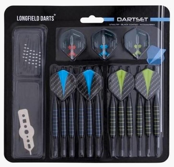 Partij, partijhandel Longfield dart sets, Sport en Fitness, Darts, Nieuw, Pijlen, Ophalen of Verzenden