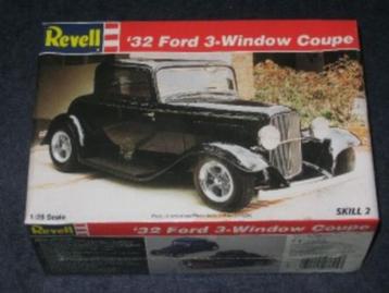Bouwdoos 1932 Ford 3 window Coupe Revell beschikbaar voor biedingen