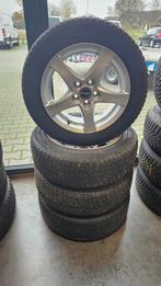 Winterbanden set VW Polo, Seat Ibiza, Audi A1 5x100 15 inch, Auto-onderdelen, Banden en Velgen, Ophalen, Gebruikt, 15 inch, Banden en Velgen