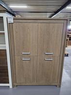 Breed eiken Wandkast 4 deuren 118bx45dx160h cm, Huis en Inrichting, Woonaccessoires | Overige, Ophalen of Verzenden, Nieuw