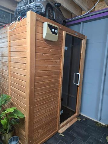 Sauna 2 persoons infra rood weg wegens verbouwing  beschikbaar voor biedingen