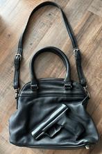 Vlieger en Vandam , zwart leren “gun” bag, Ophalen of Verzenden, Nieuw, Zwart, Schoudertasje