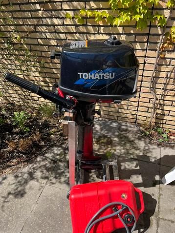 Nette 6pk Tohatsu 4 takt langstaart buitenboordmotor beschikbaar voor biedingen