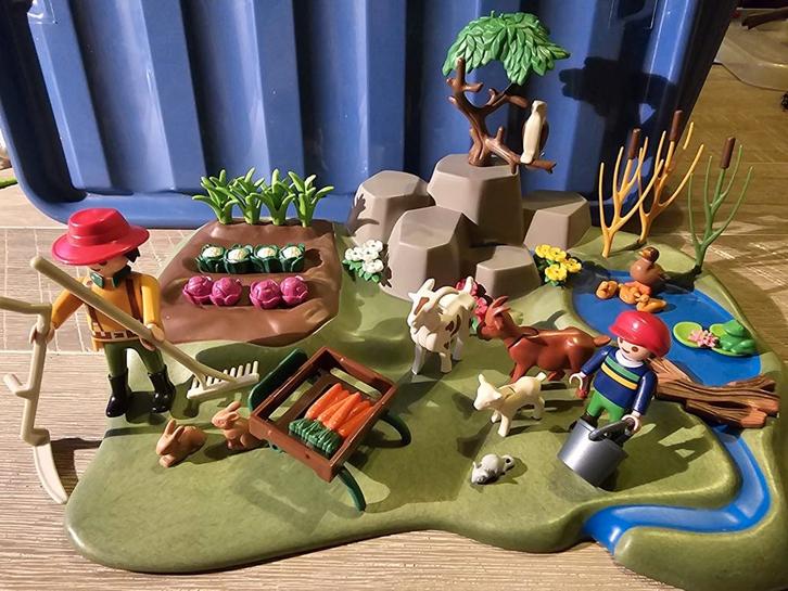 Playmobil superset boerderij 3124, Kinderen en Baby's, Speelgoed | Playmobil, Zo goed als nieuw, Complete set, Ophalen of Verzenden