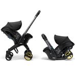 Doona i Autostoel + Isofix Base + Regenhoes, Zijbescherming, Zo goed als nieuw, Isofix, 0 t/m 13 kg