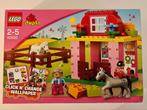 Lego Duplo 10500 Manege, Paardenstal, Kinderen en Baby's, Speelgoed | Duplo en Lego, Ophalen of Verzenden, Gebruikt, Complete set