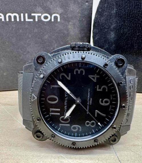 🔴 HAMILTON KHAKI BELOW ZERO 🔴 AUTOMATIC 🔴 TITANIUM 🔴, Sieraden, Tassen en Uiterlijk, Horloges | Heren, Zo goed als nieuw, Overige merken