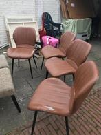 Stoelen met schade, Huis en Inrichting, Stoelen, Ophalen, Overige materialen, Gebruikt, Bruin