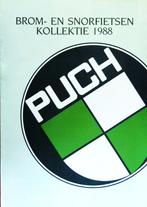 Folder PUCH Brom- en snorfietsen kollektie 1988 NL, Fietsen en Brommers, Ophalen of Verzenden, Nieuw
