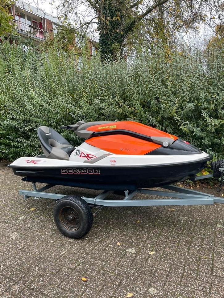 SEADOO 3D JETSKI WATERSCOOTER 110PK BJ2005 INCLUSIEF TRAILER, Watersport en Boten, Jetski's en Waterscooters, Gebruikt, 70 tot 120 pk