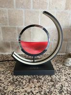 Bewegende zandlamp/zandkunst lamp, Ophalen of Verzenden, Zo goed als nieuw, Glas, Minder dan 50 cm