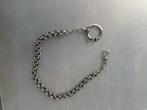 ZILVEREN HORLOGEKETTING 27 CM - WD 014, Ophalen of Verzenden, Zilver, Ketting
