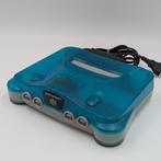 Nintendo 64 console Clear Blue incl. 2 controllers, Spelcomputers en Games, Spelcomputers | Nintendo 64, Ruilrijk, Zo goed als nieuw