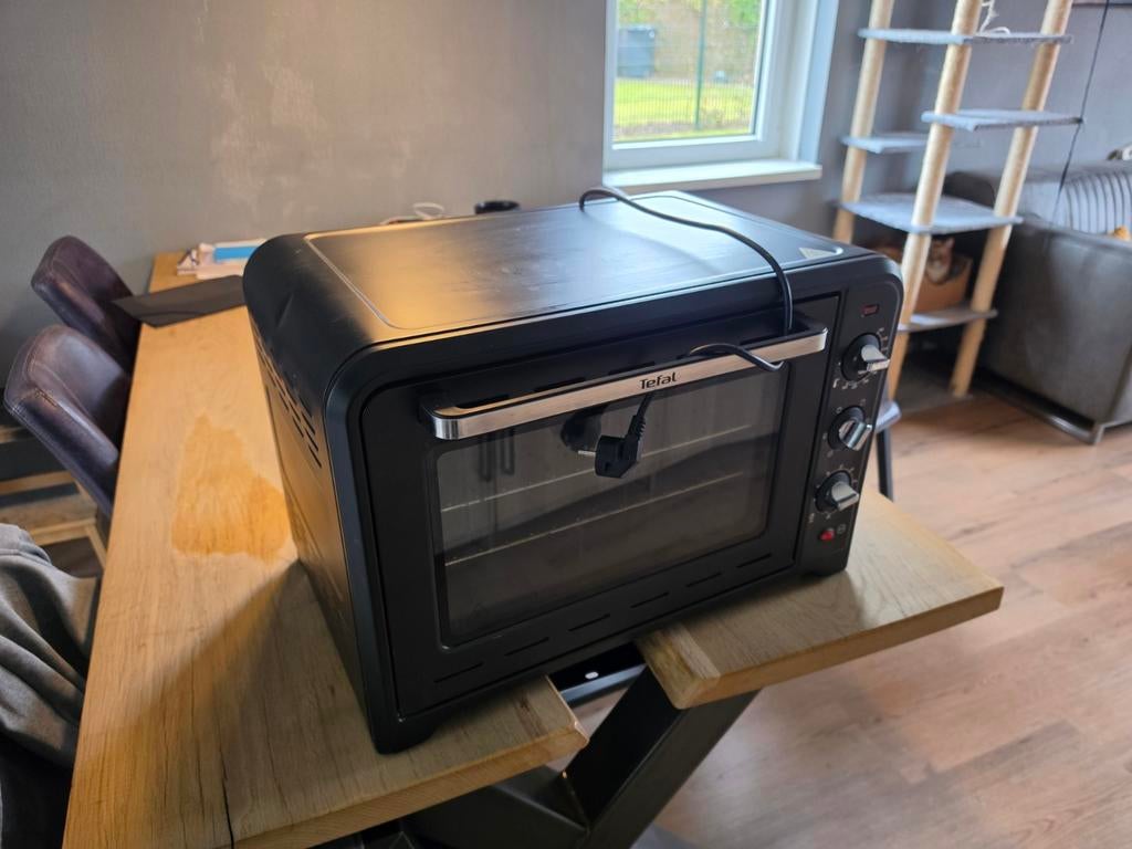 Tefal OF4958 Vrijstaande Oven, Witgoed en Apparatuur, Ovens, Ophalen, Minder dan 45 cm, Gebruikt, 60 cm of meer