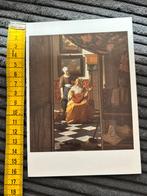 701. Kunstkaart Jan Vermeer, Ophalen of Verzenden, Ongelopen