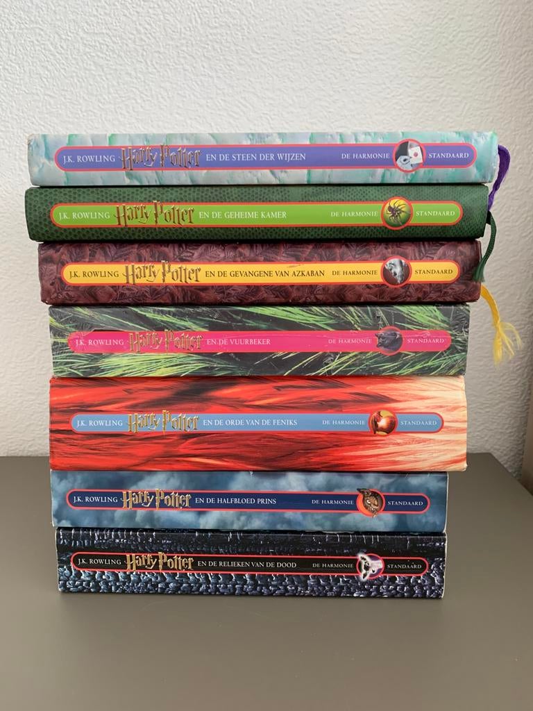 Harry Potter 8 delen incl verzenden, Boeken, Ophalen of Verzenden, Gelezen, J.K.Rowling