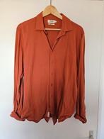 Shiwi overhemd blouse roest oranje rood maat L slim fit, Kleding | Heren, Overhemden, Shiwi, Ophalen of Verzenden, Zo goed als nieuw