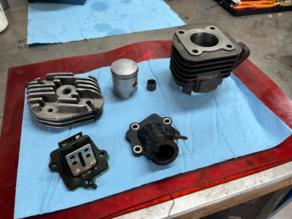 Minarelli Horizontaal onderdelen, Fietsen en Brommers, Brommeronderdelen | Algemeen, Gebruikt, Cilinder, Ophalen of Verzenden