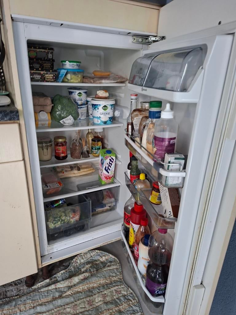 Bauknecht KRI1809/A/1 inbouw koelkast, Witgoed en Apparatuur, 150 tot 200 liter, 45 tot 60 cm, Ophalen, 85 tot 120 cm