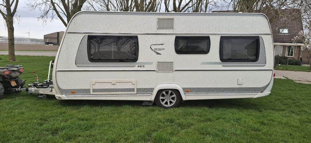 Fendt Bianco 465SFB 1e eigenaar, Thule luifel en mover, Caravans en Kamperen, Rondzit, Frans bed, Schokbreker, Particulier