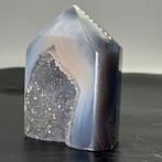 Natuurlijke agaat toren, Verzamelen, Mineralen en Fossielen, Ophalen of Verzenden, Mineraal