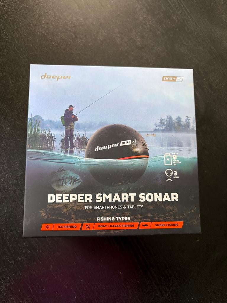 Deeper pro+2 smart sonar nieuw in doos, Ophalen of Verzenden, Nieuw, Overige typen