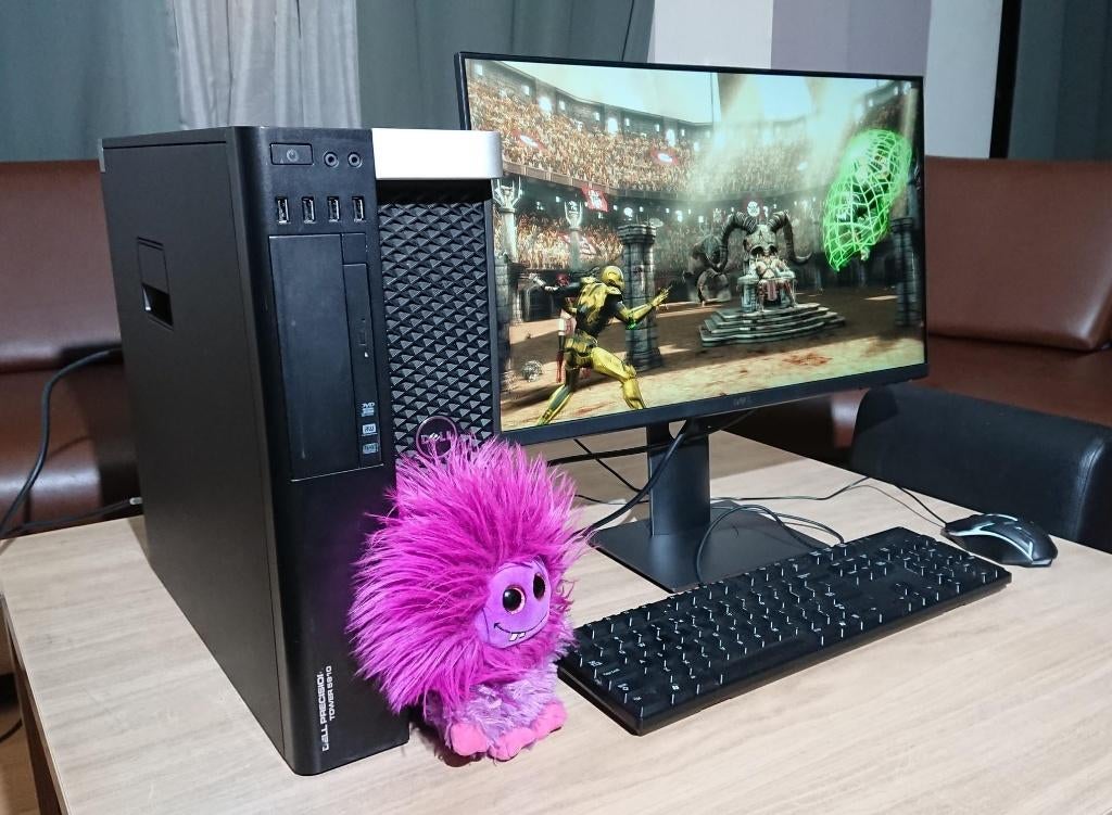 Dell GAMING RTX 3060Ti 32GB 512GB NVMe+2TB+ULTRASHARP 24", 32 GB, Refurbished, Intel Xeon, HDD